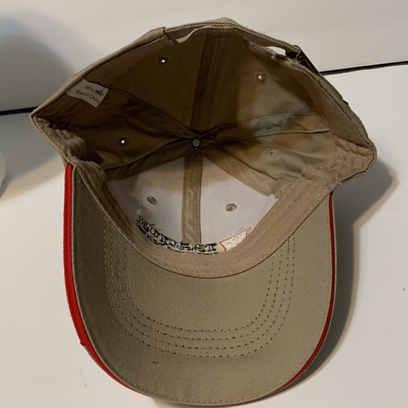 Tractor supply baseball hat cap strap back tan - Picture 4 of 5